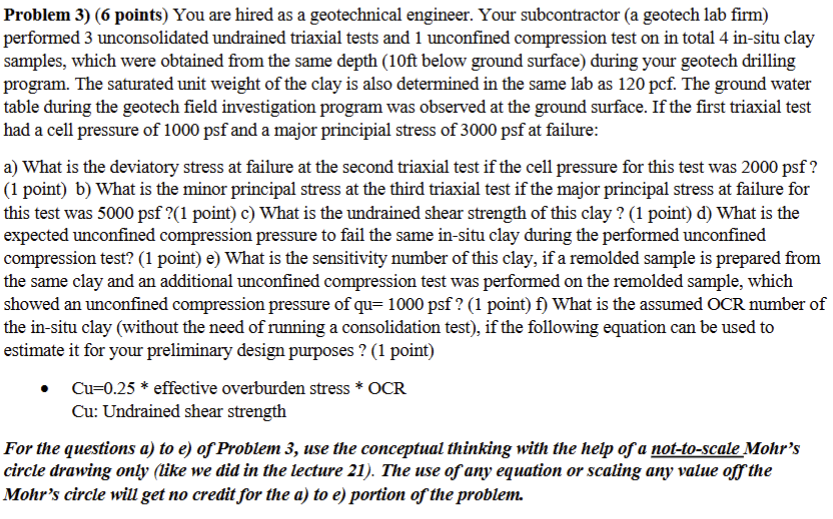Problem 3 ) ( 6 points ) You are hired as a