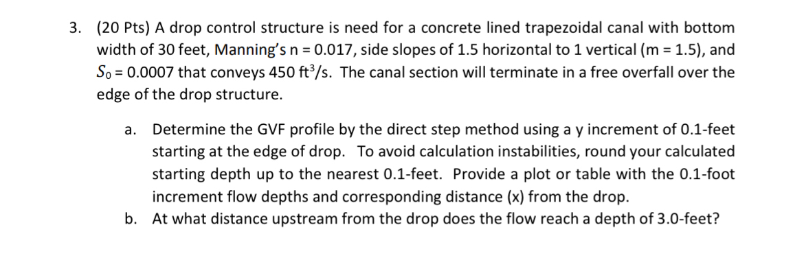 Civil hydraulic & hydrologic engineering help