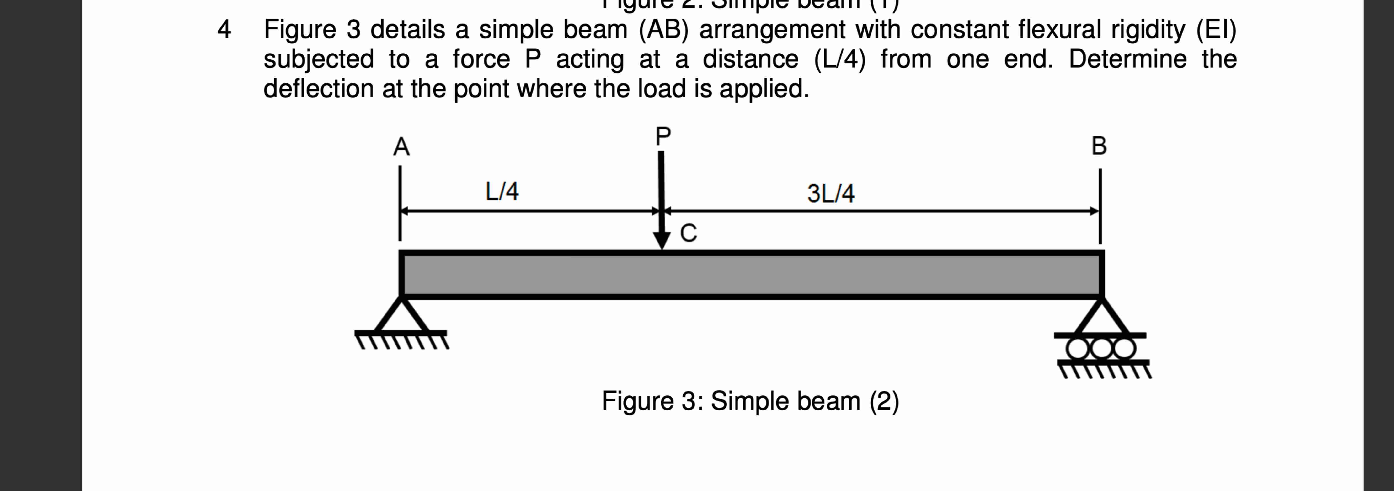 4 Figure 3 details a simple beam \ ( ( \ mathrm {