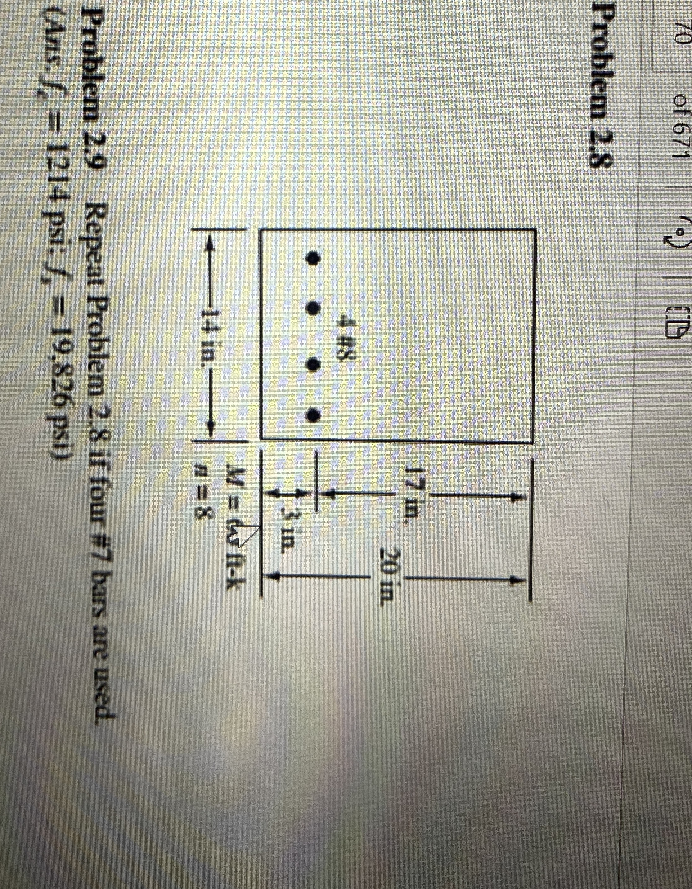 Transformed - Area Method For Problems 2 . 8 to 2