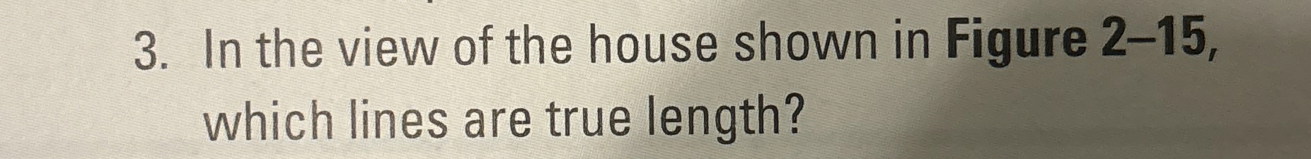 In the view of the house shown in Figure 2 - 1 5