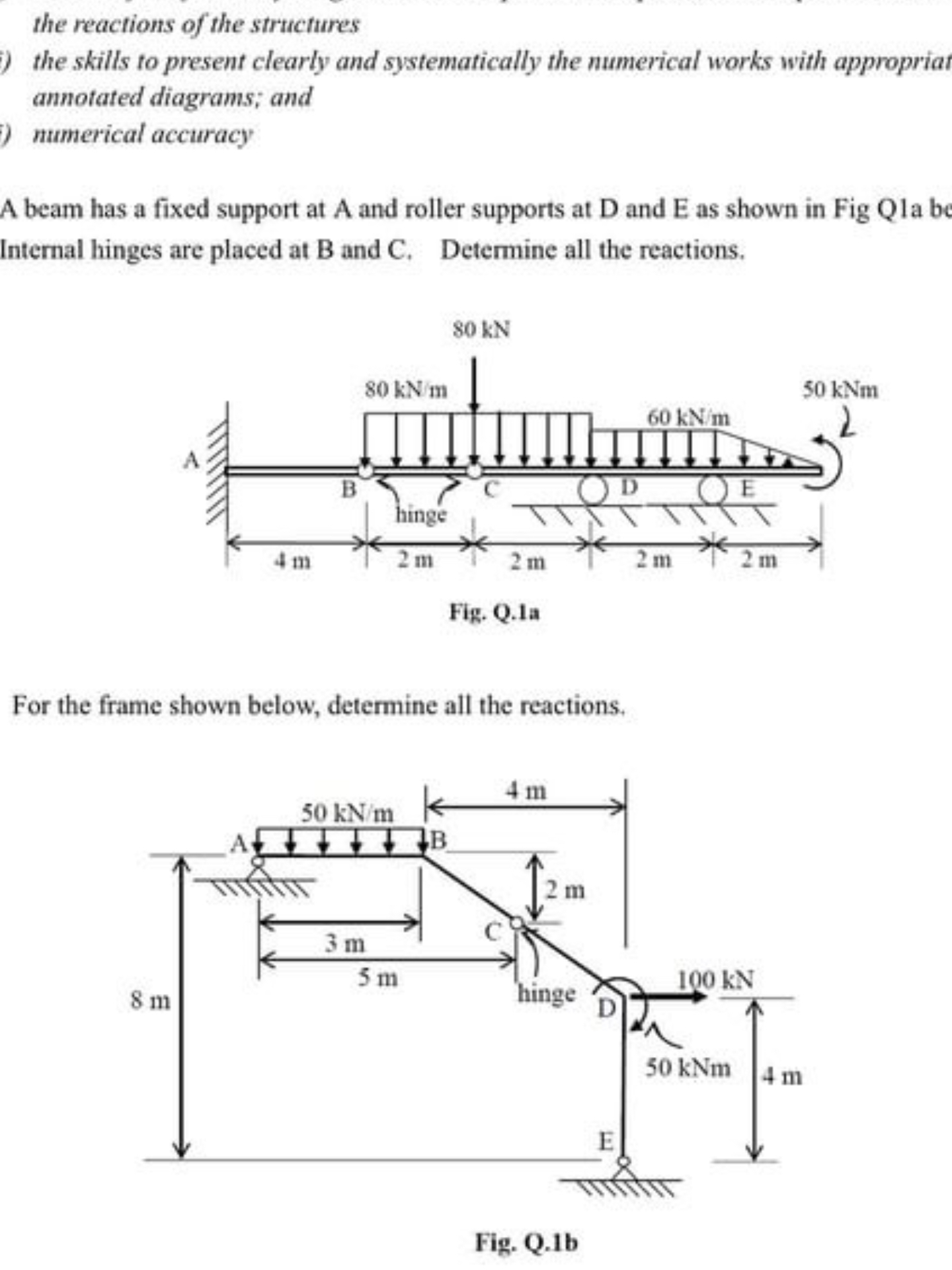 the reactions of the structures the skills to