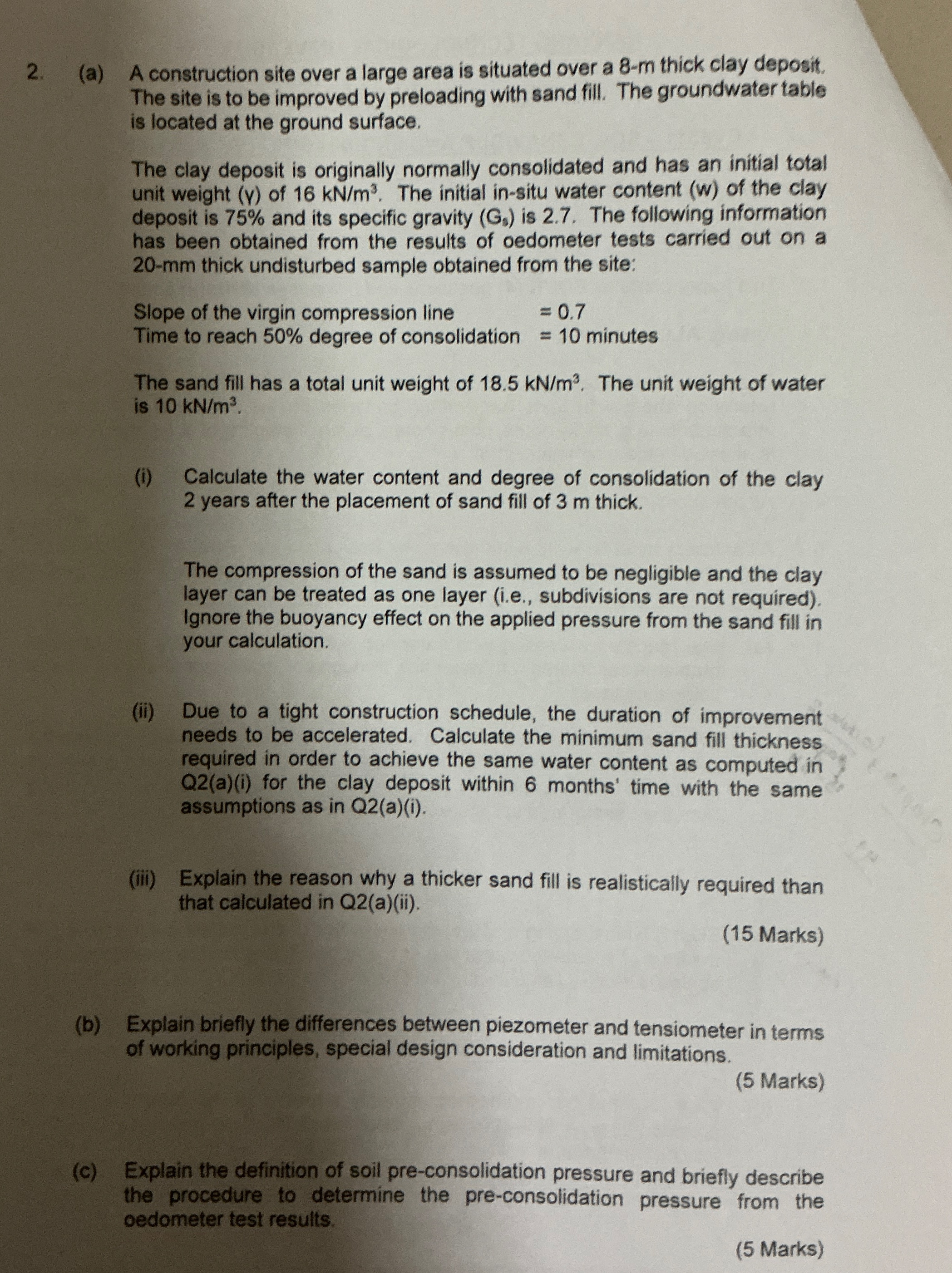 ( a ) A construction site over a large area is