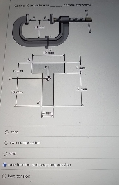 zero two compression one one tension and one