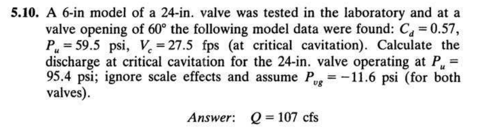 5 . 1 0 . A 6 - in model of a 2 4 - in . valve