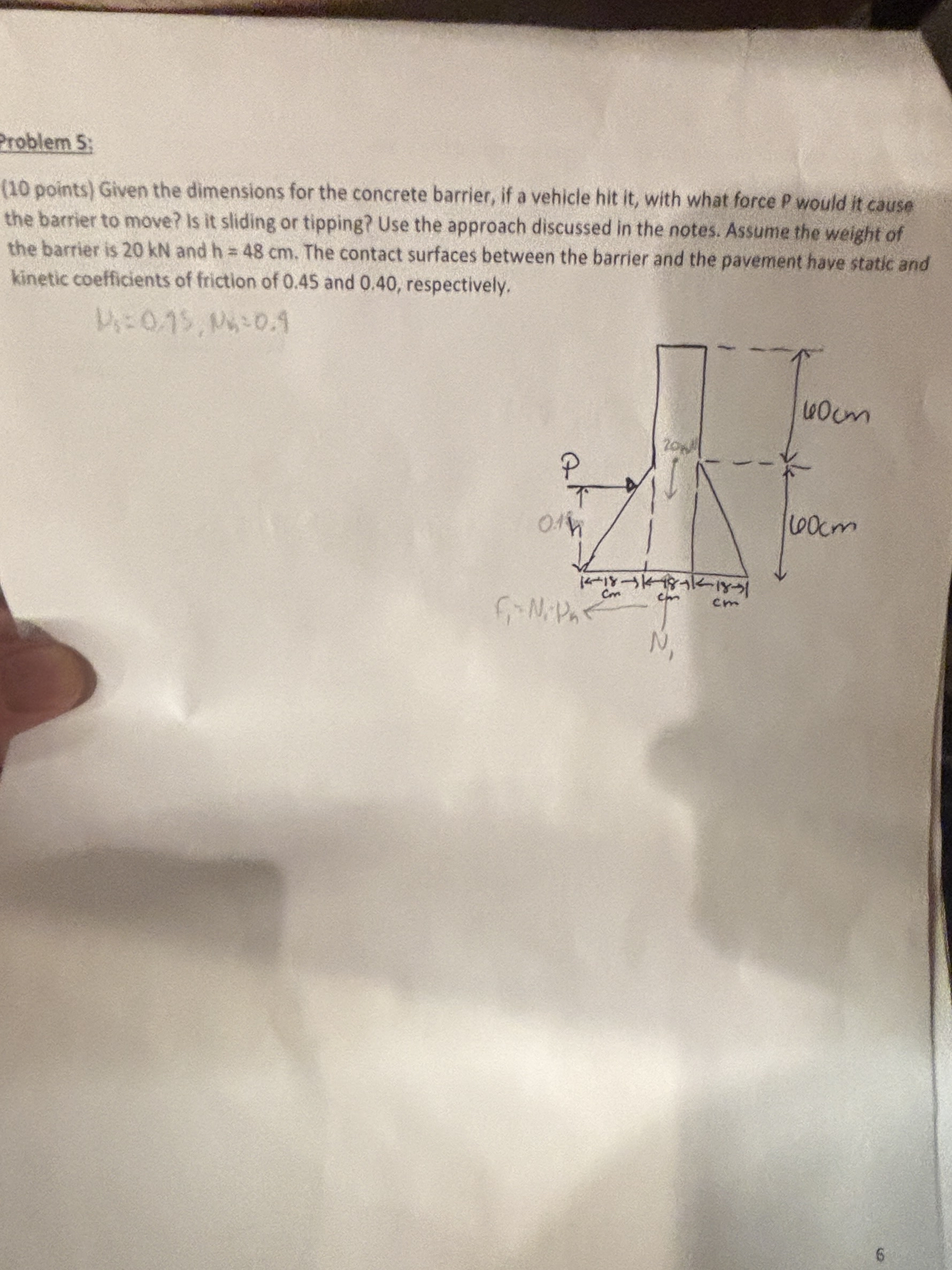 e moment of inertia of the beam's cross - roblem