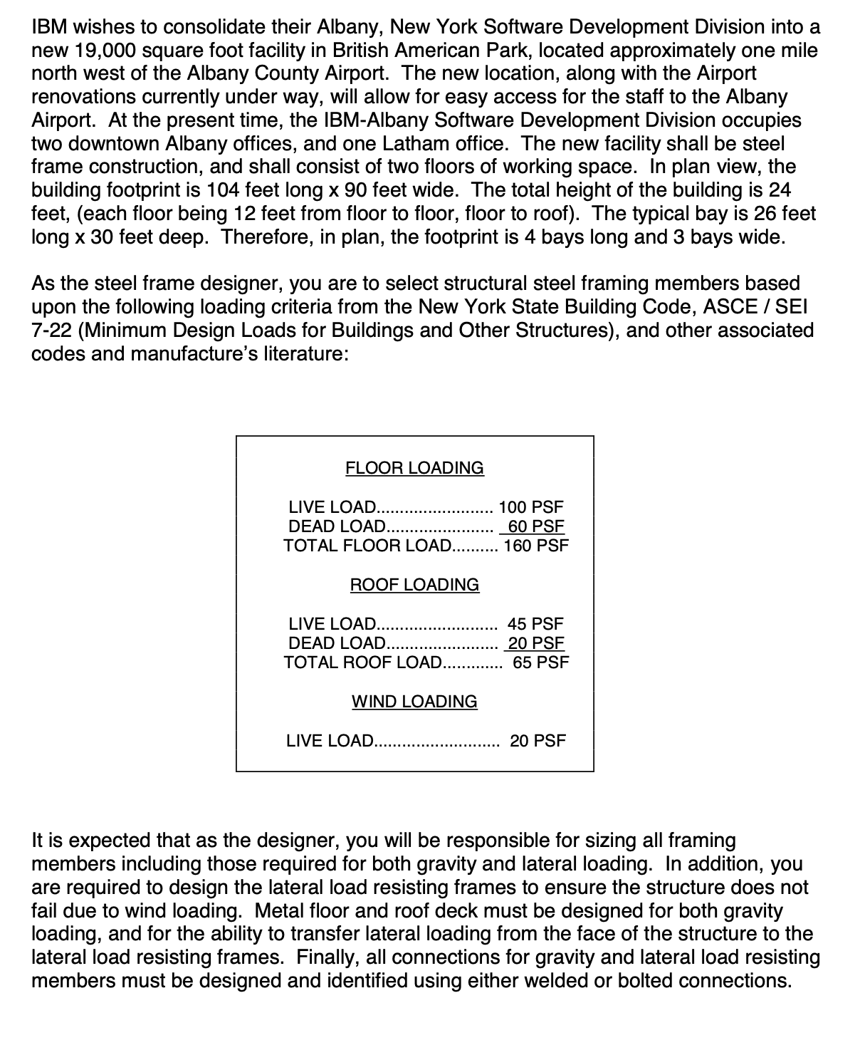 select structural steel framing members based