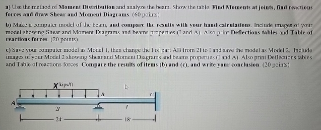 x = 2 . 6 part A only moment at joints fine