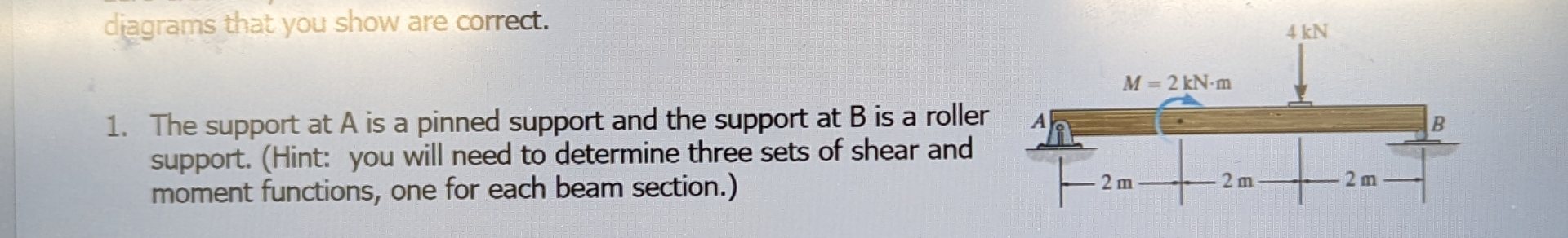 For problems 1 through 3 : Determine the