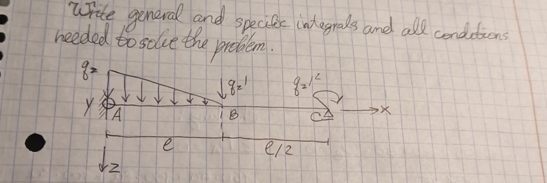 General + specific integrals + boundary and