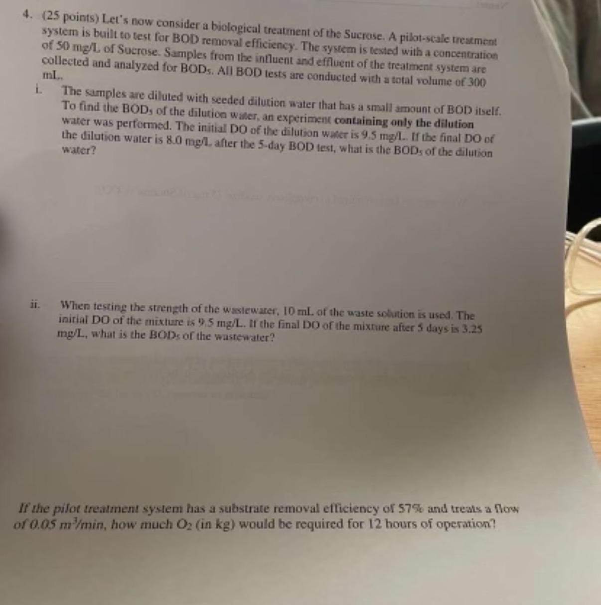 ( 2 5 points ) Let's now consider a biological