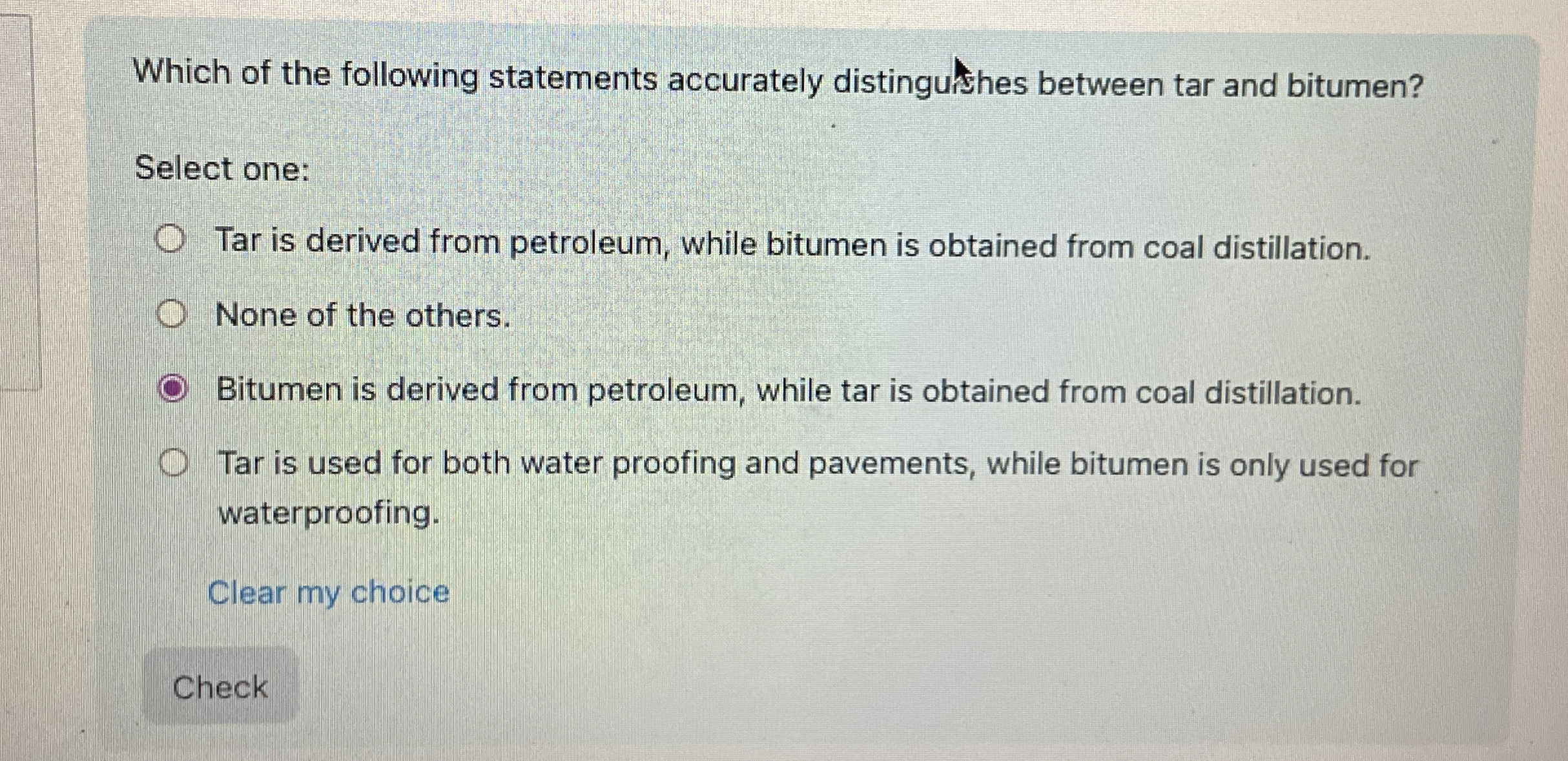 Which of the following statements accurately