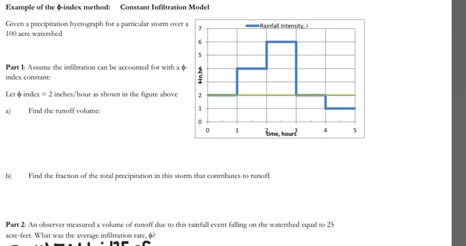 Example of the - index method: Constant