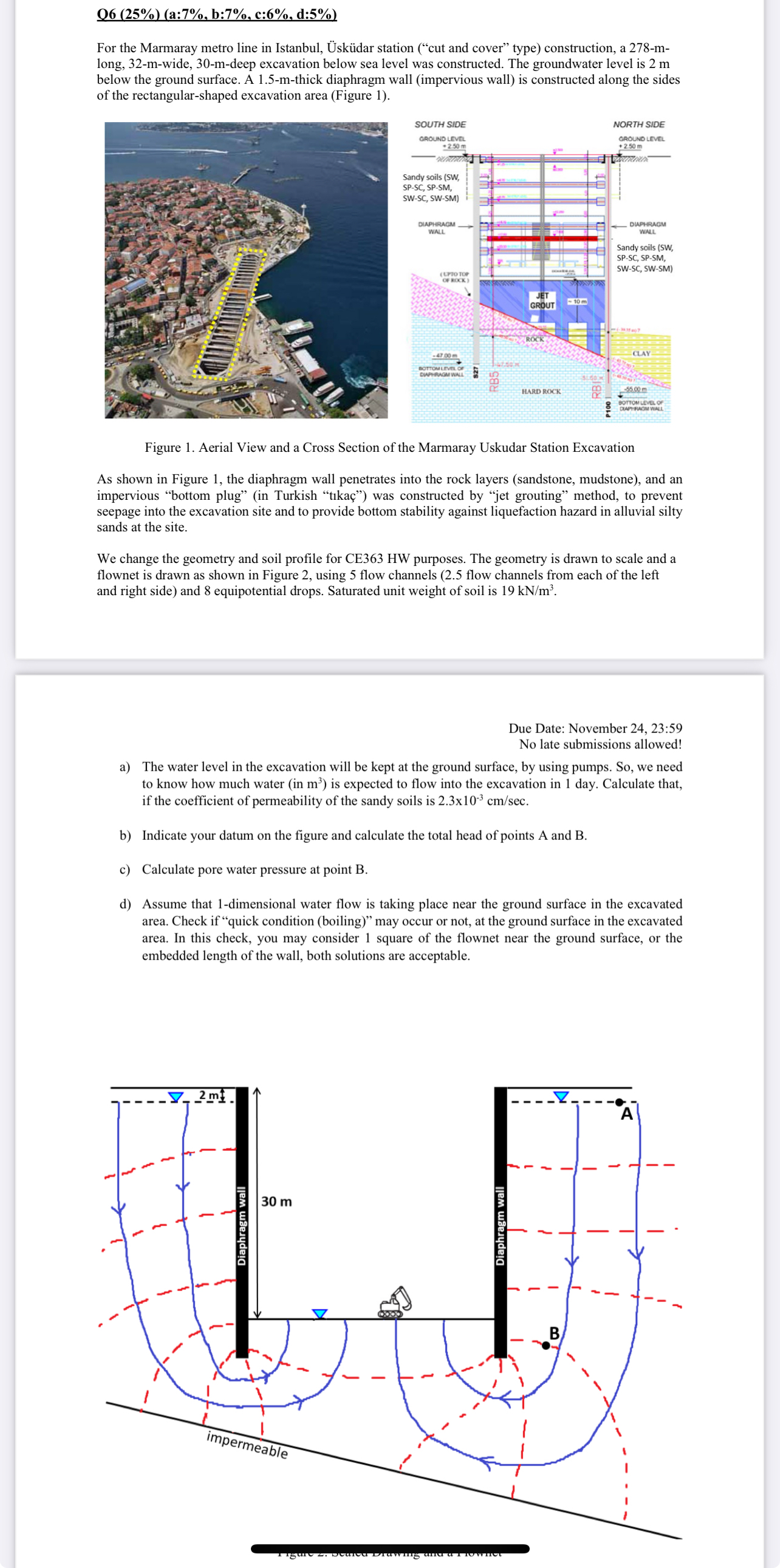 Q 6 ( 2 5 % ) ( a: 7 % , b: 7 % , c: 6 % , d: 5 %