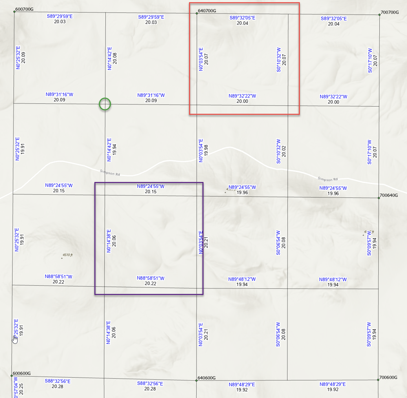 What is the legal description for the parcel