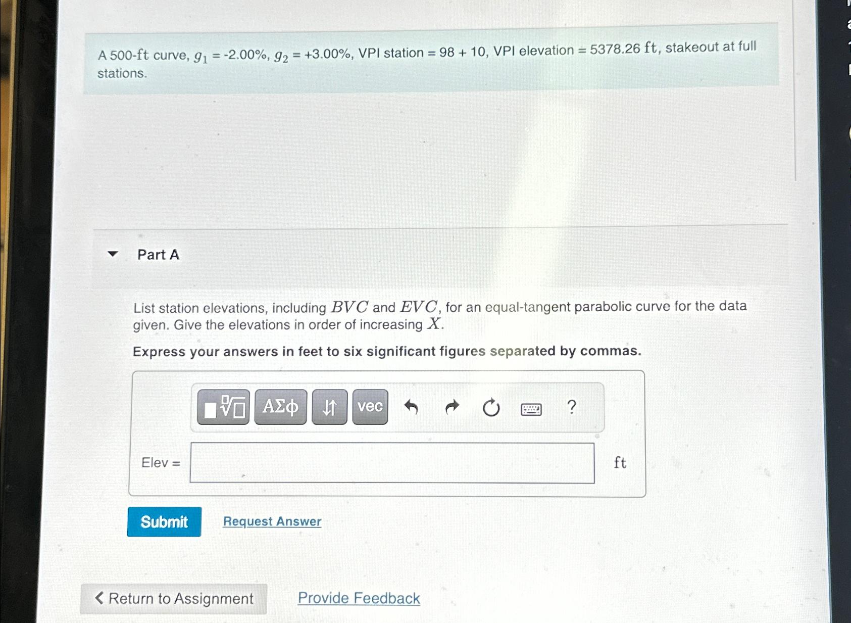 A 5 0 0 - f t curve, g 1 = - 2 . 0 0 % , g 2 = +