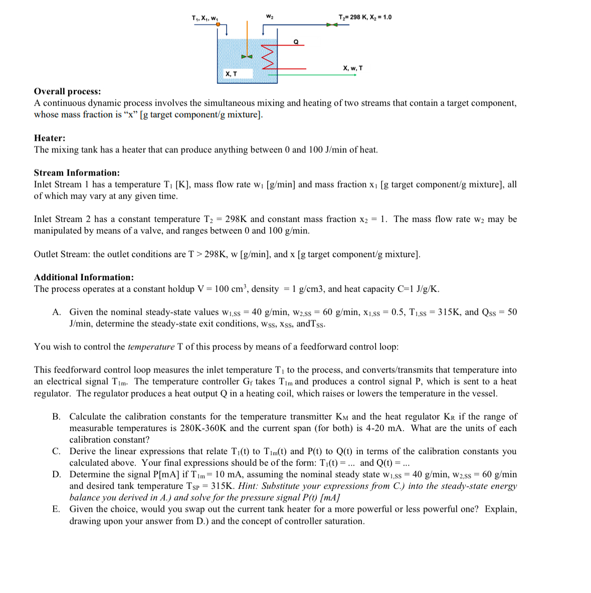 A . Given the nominal steady - state values w 1 ,