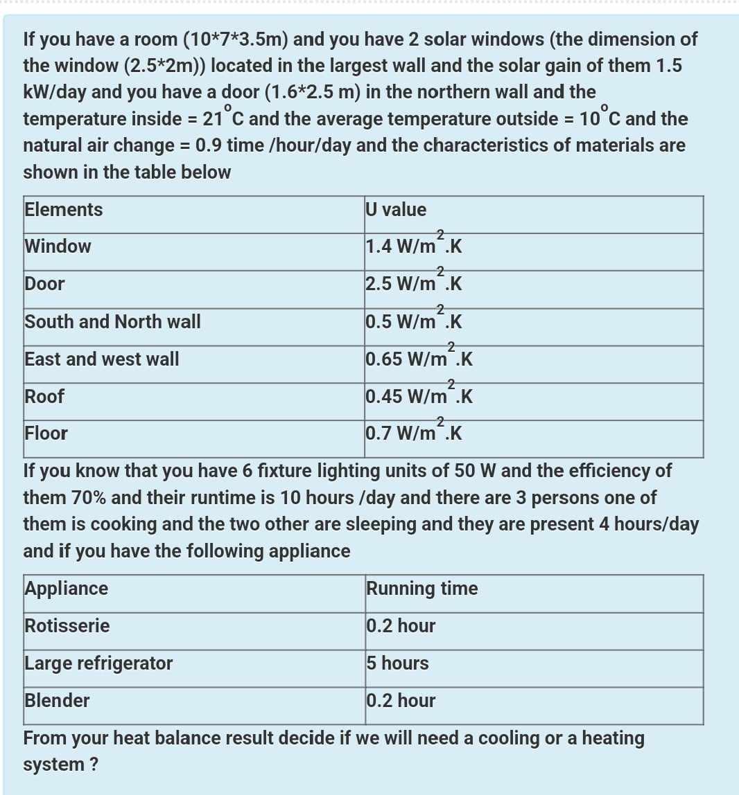 If you have a room ( 1 0 * * 7 * * 3 . 5 m ) and