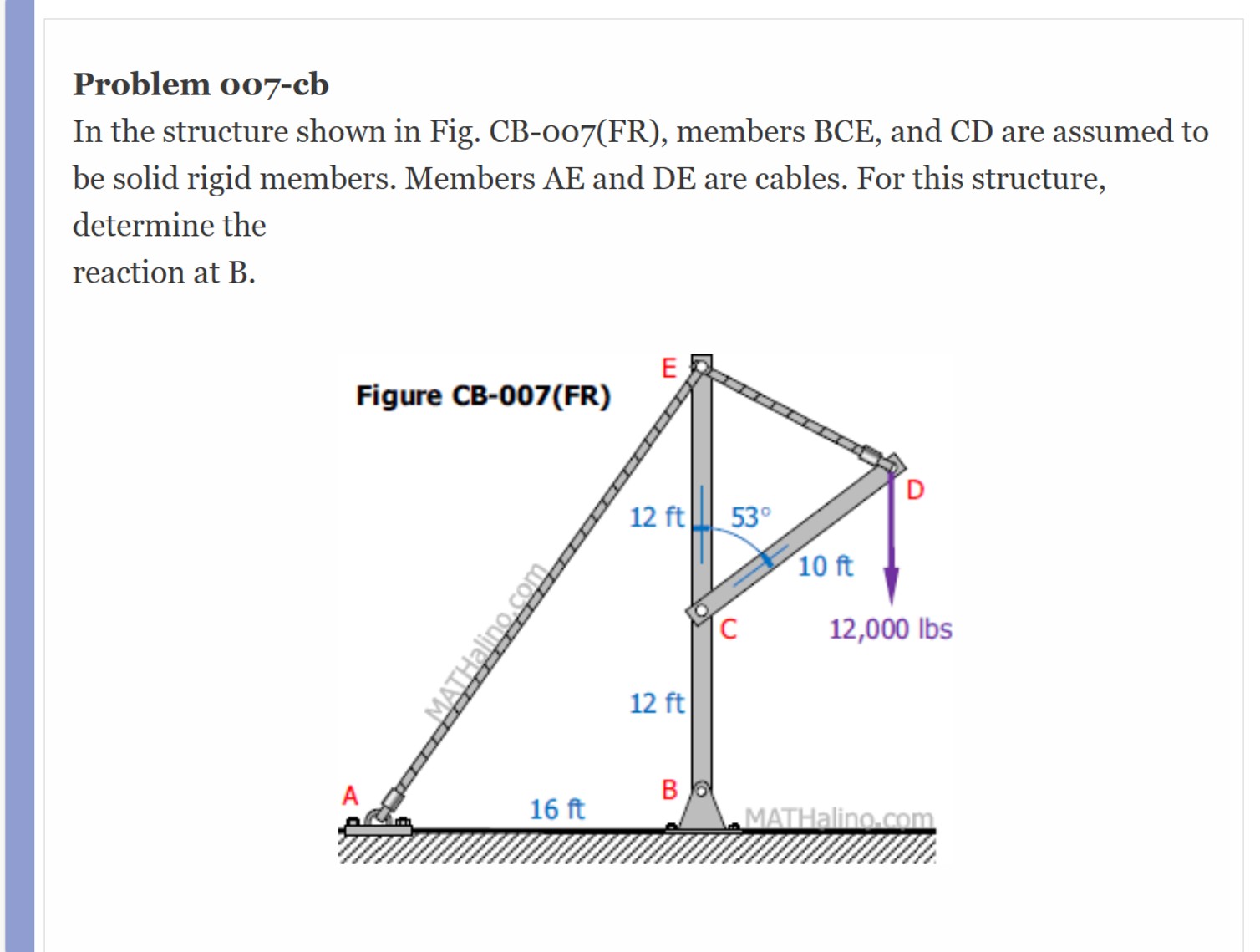 Problem 0 0 7 - cb In the structure shown in Fig.