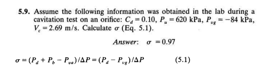 5 . 9 . Assume the following information was