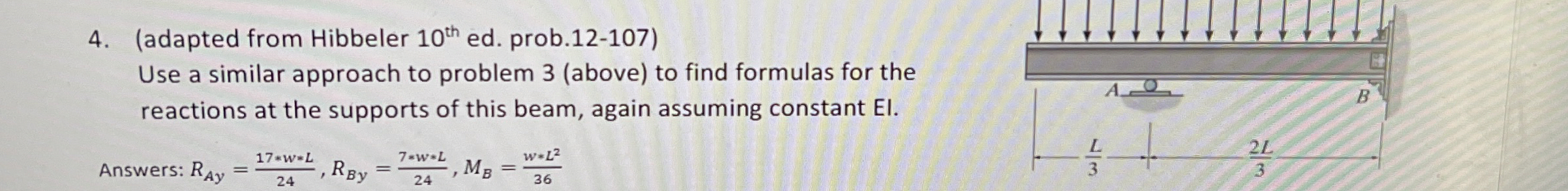 ( adapted from Hibbeler 1 0 t h ed . prob . 1 2 -
