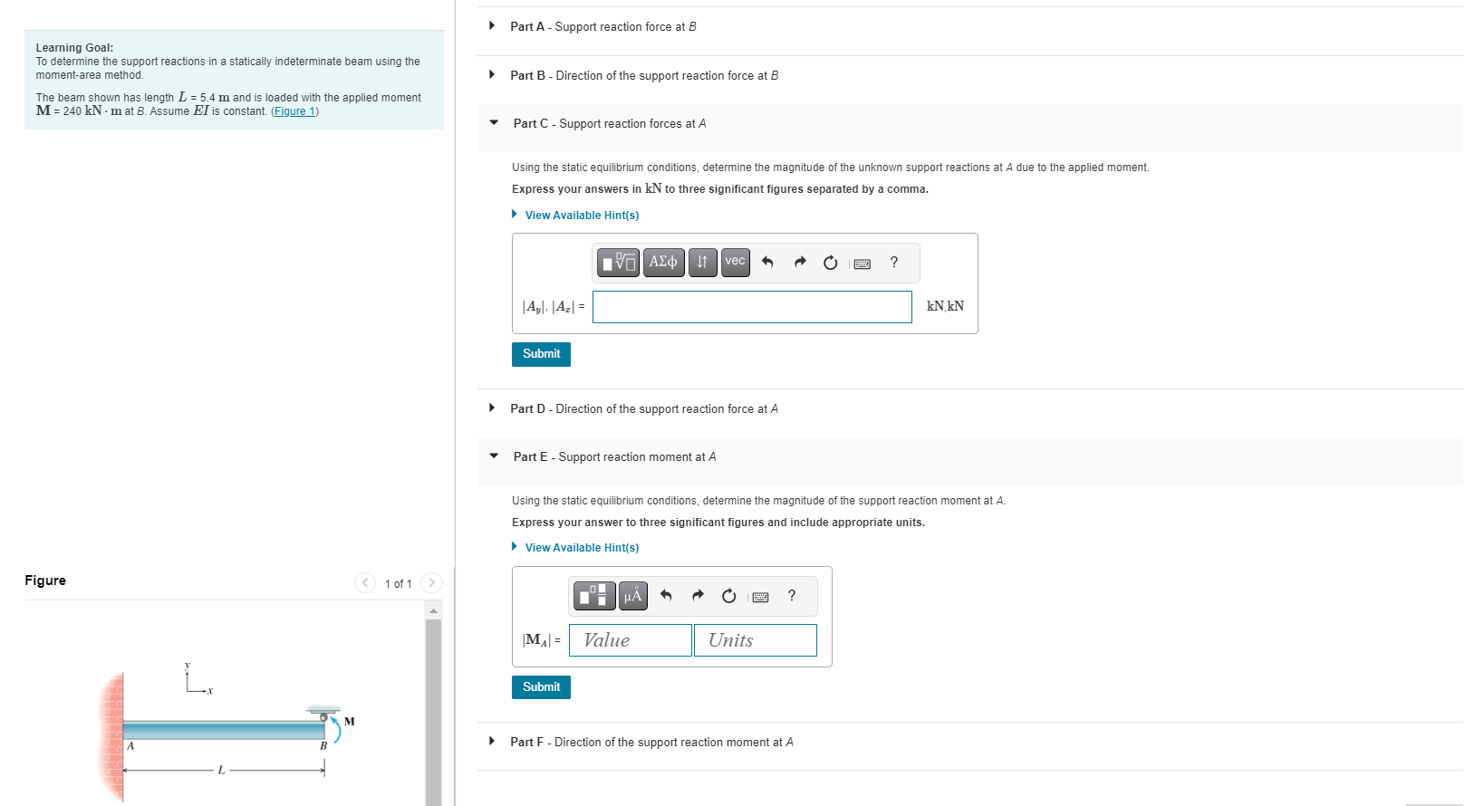 Learning Goal: To determine the support reactions