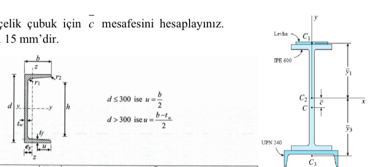 Question 1 2 : Calculate the distance c for the