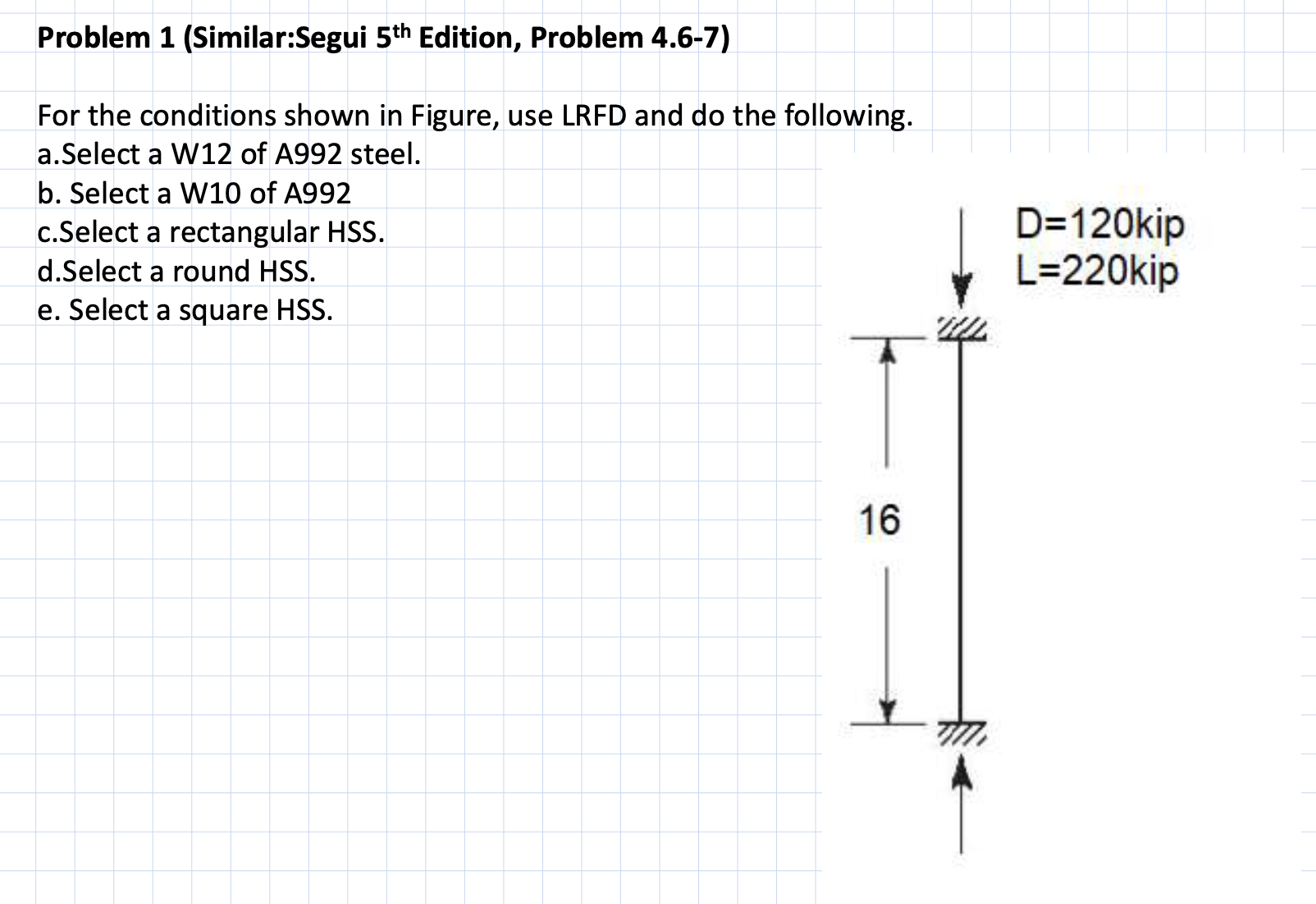 Problem 1 ( Similar:Segui 5 th Edition, Problem 4