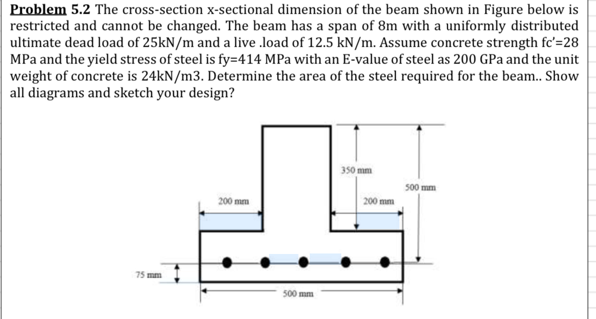 Problem 5 . 2 The cross - section x - sectional