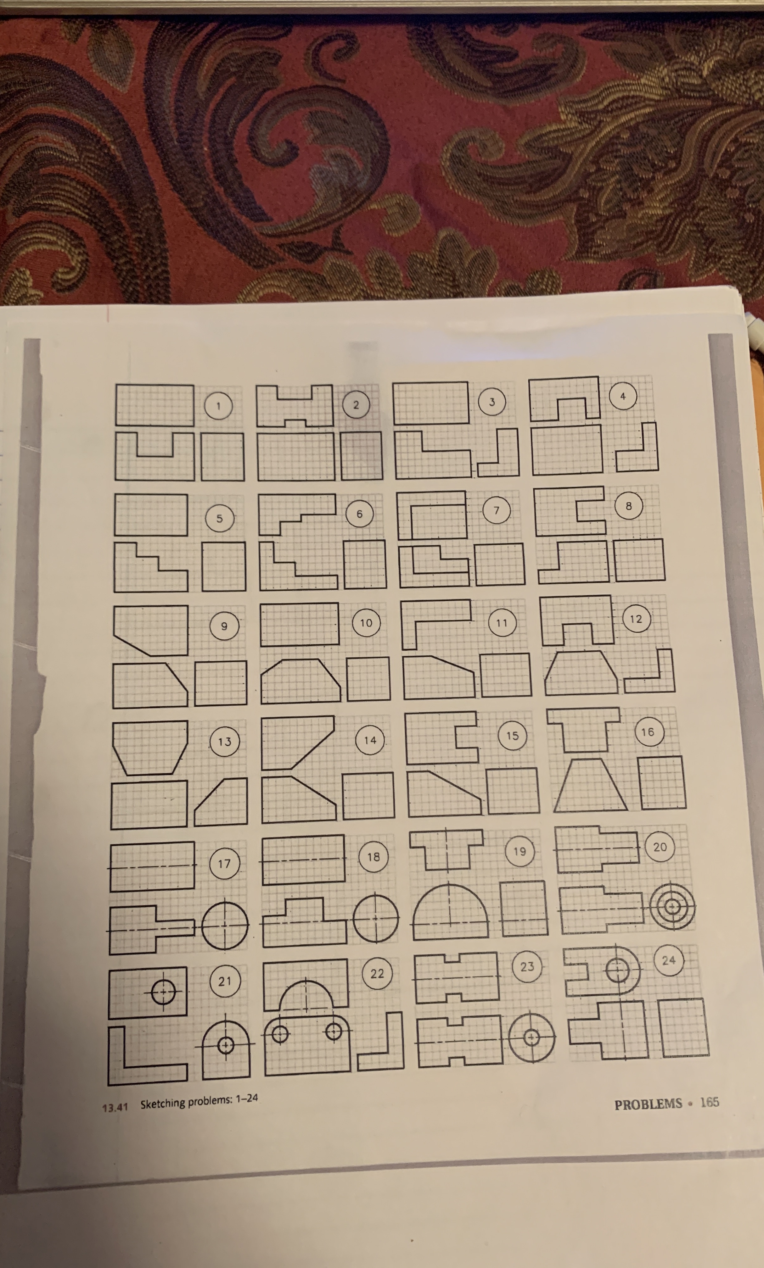 . 4 1 Sketching prblems: 1 3 , 1 4 , 2 0 , 2 1 ,