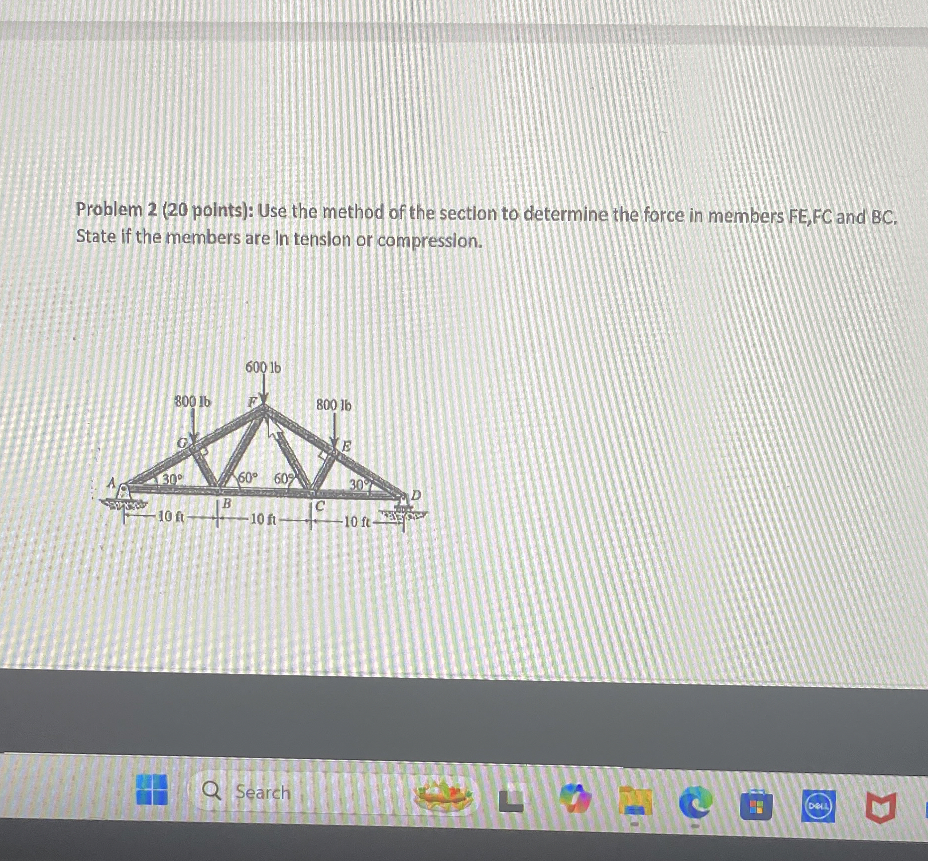 Problem 2 ( 2 0 points ) : Use the method of the