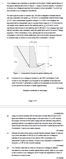 the grwity naining wall khoun in Roun 1 . 1 uirg