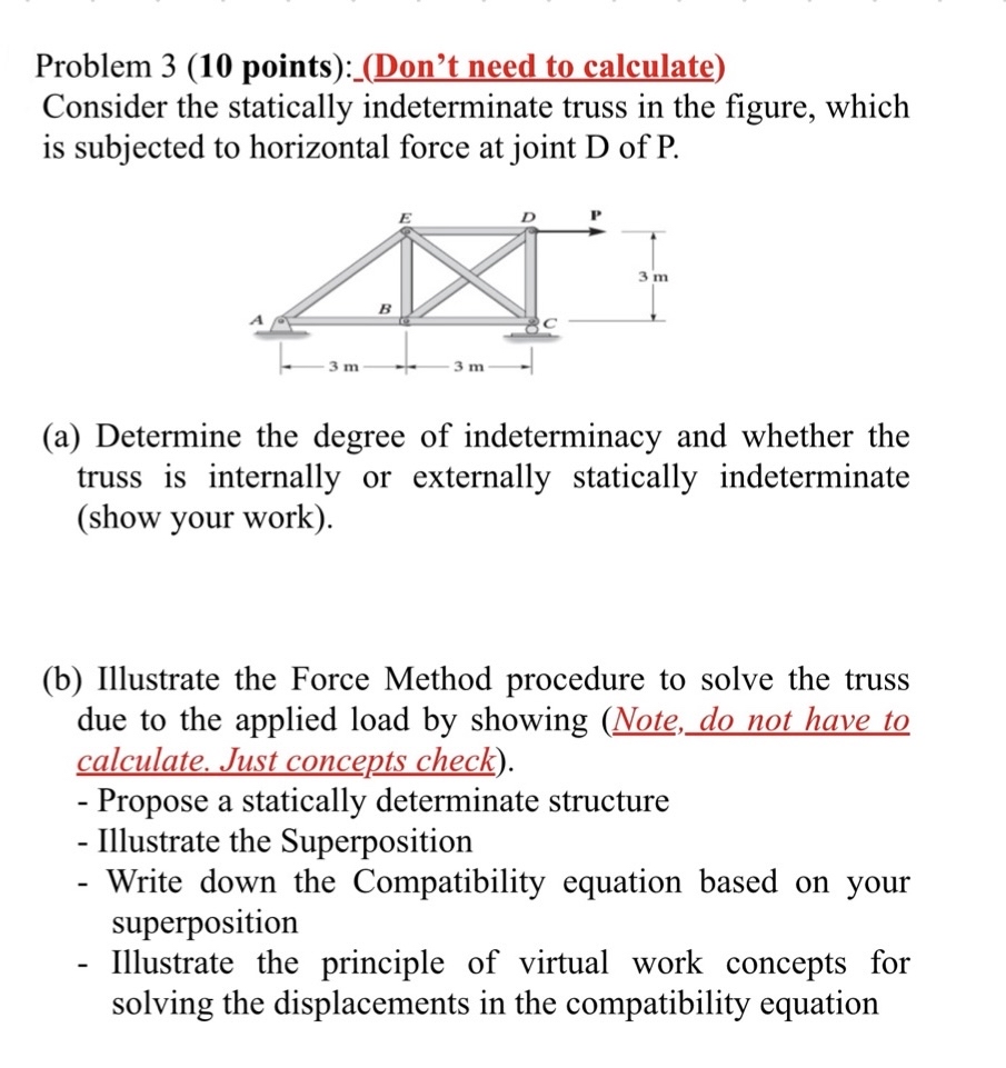 Problem 3 ( 1 0 points ) : ( Don ' t need to