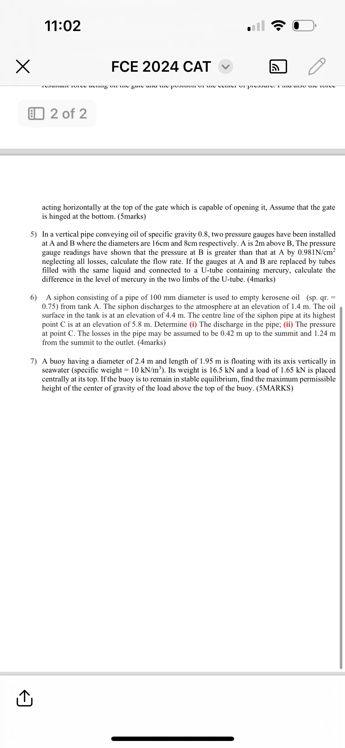 1 1 : 0 2 0 FCE 2 0 2 4 CAT x N . . . . . . . . .