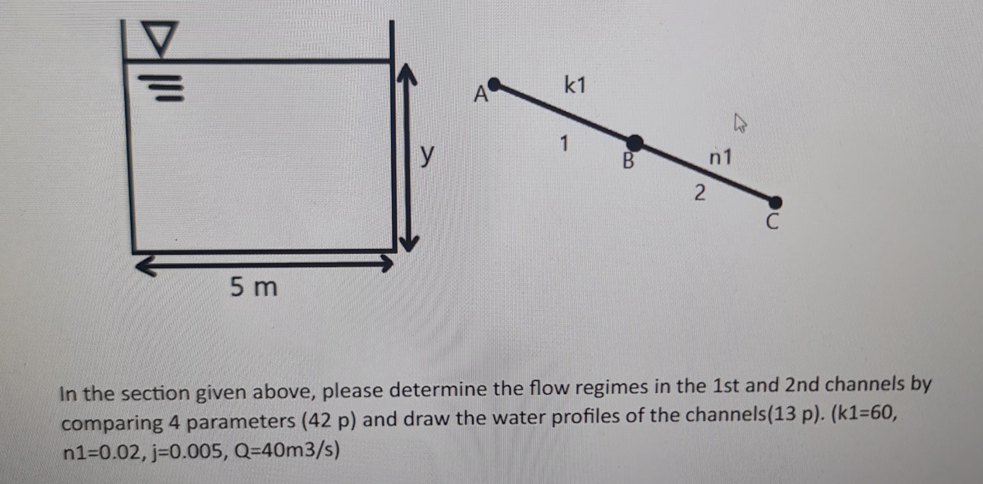 In the section given above, please determine the