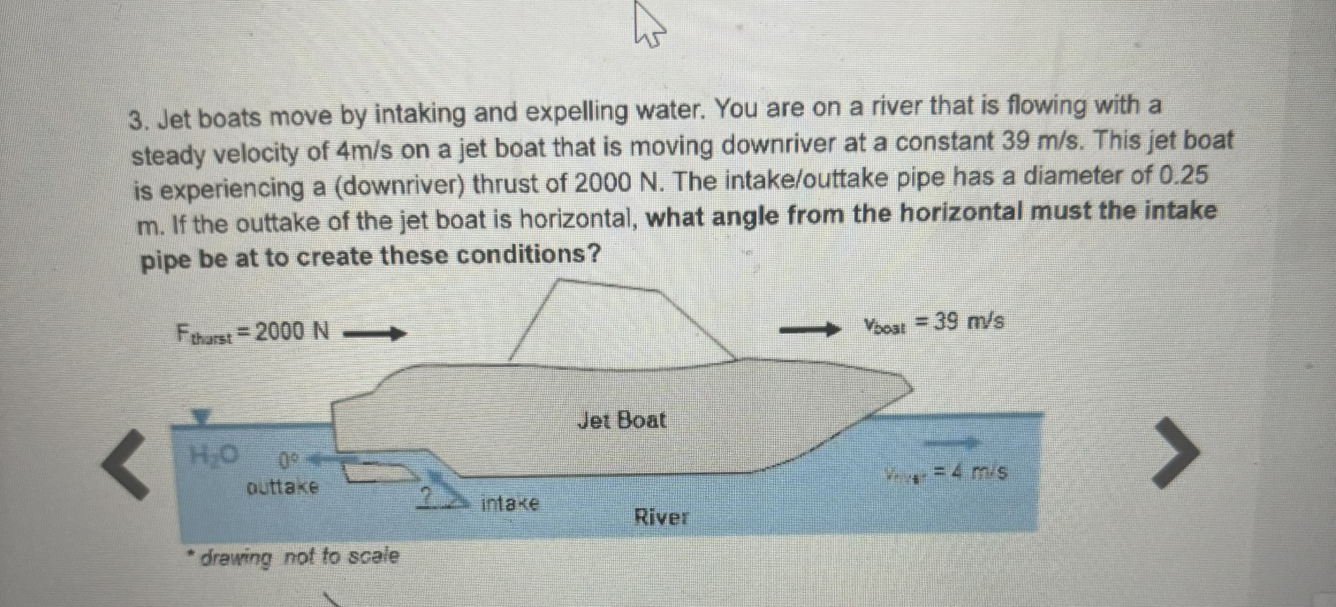 Jet boats move by intaking and expelling water.