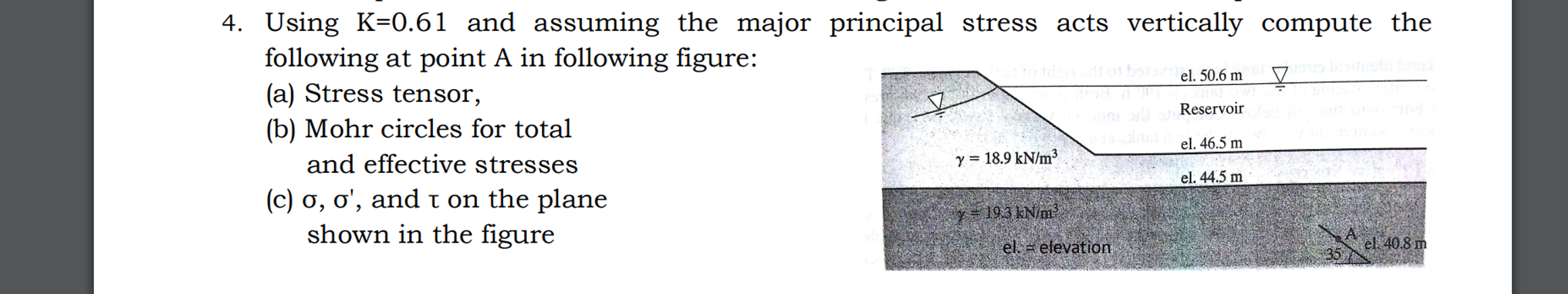 Using K = 0 . 6 1 and assuming the major