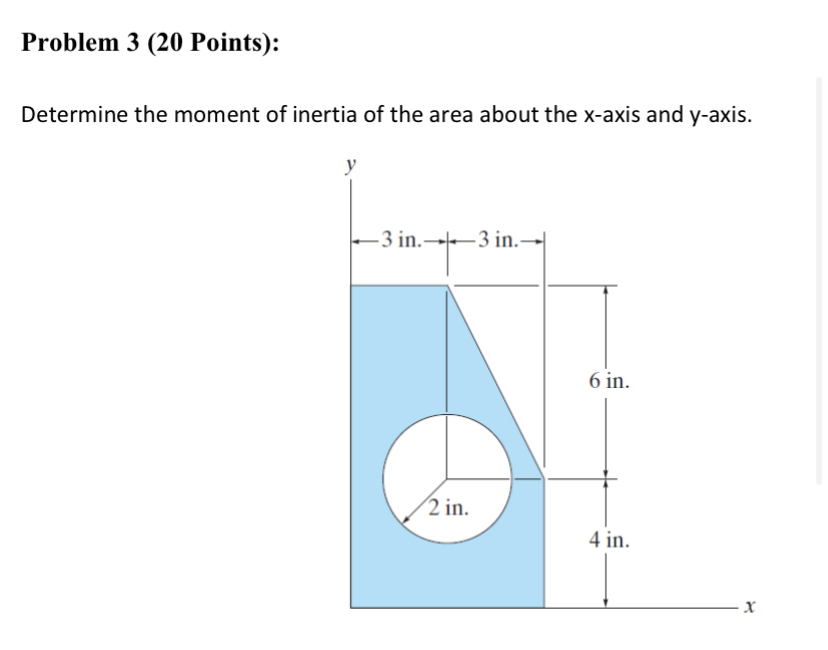 Problem 3 ( 2 0 Points ) : Determine the moment