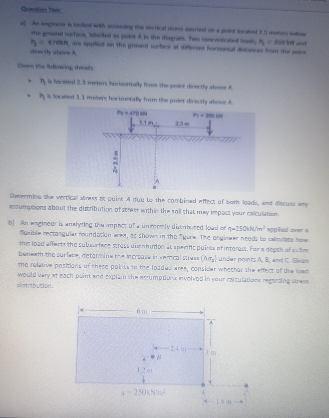 Gurstinn Tres: difectly aborve A . Given the