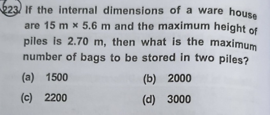 in the solution i have, they used volume of