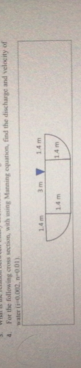 For the following cross section, with using