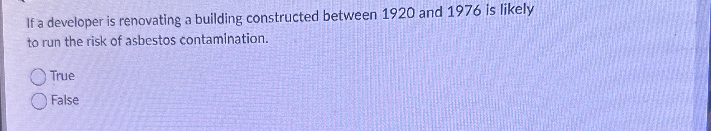 If a developer is renovating a building