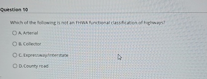 Question 1 0 Which of the following is not an