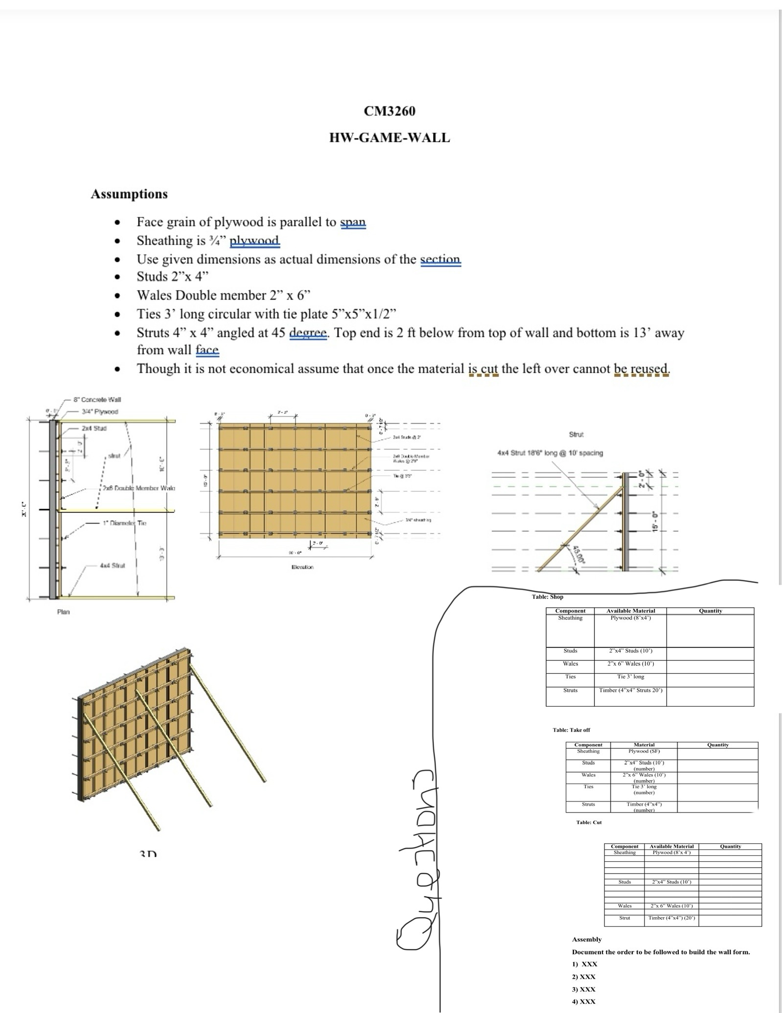 CM 3 2 6 0 HW - GAME - WALL Assumptions Face