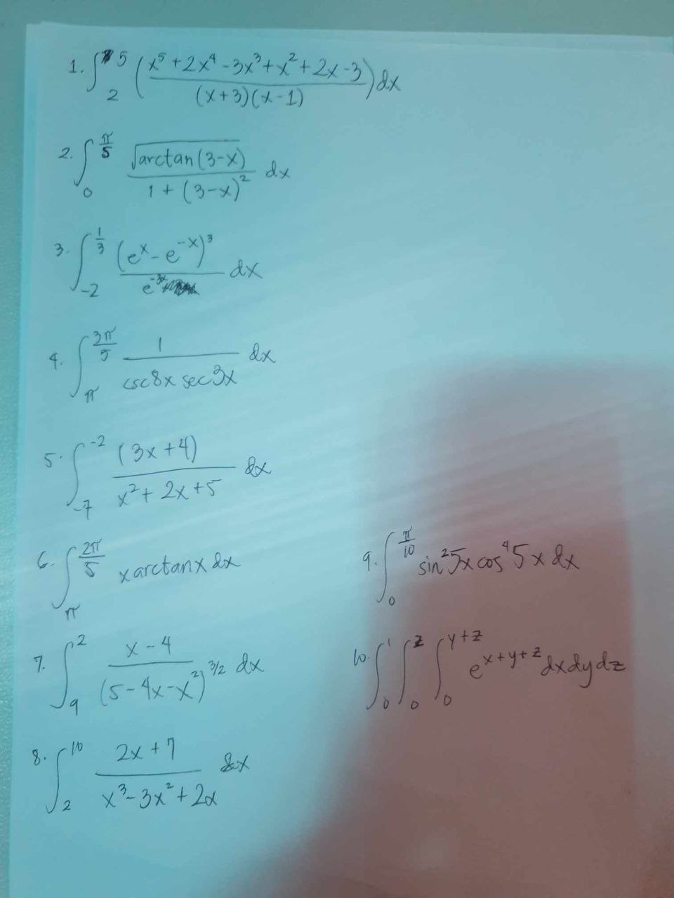 Course: Civil Engineering Subject: Integral