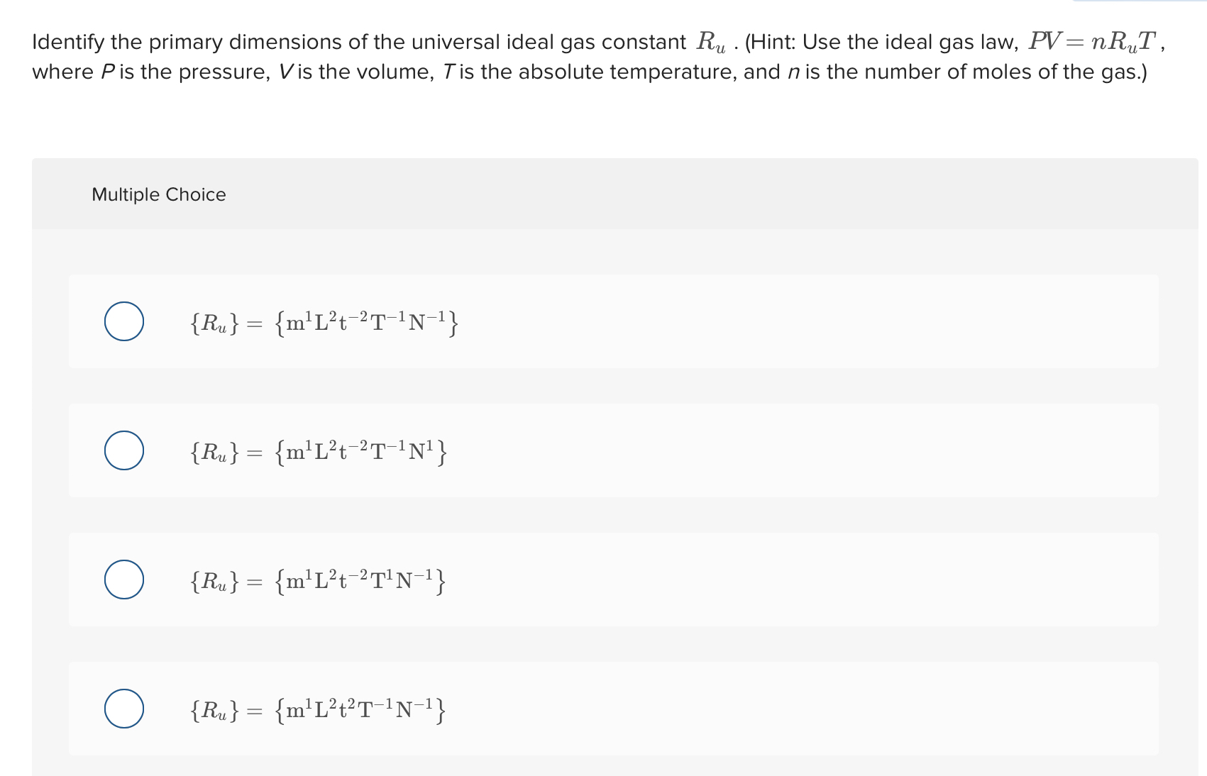 Identify the primary dimensions of the universal