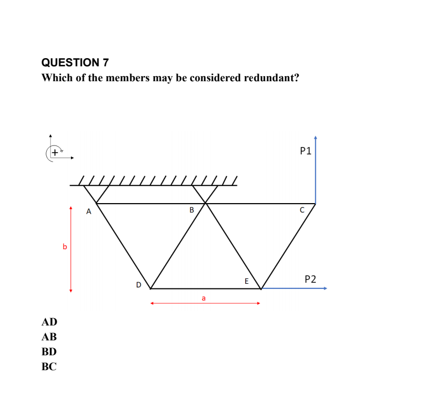 QUESTION 7 Which of the members may be considered