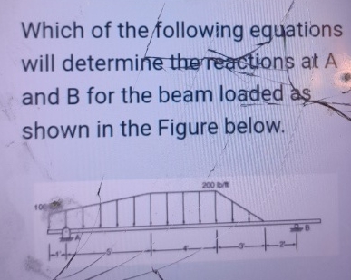 Which of the following eguations will determine