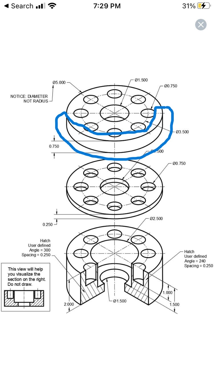 I need help with this CAD exercise. Specifically
