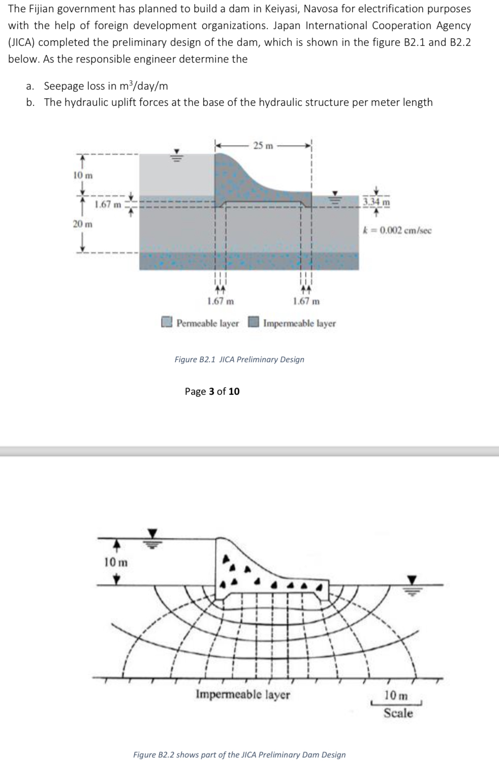 The Fijian government has planned to build a dam